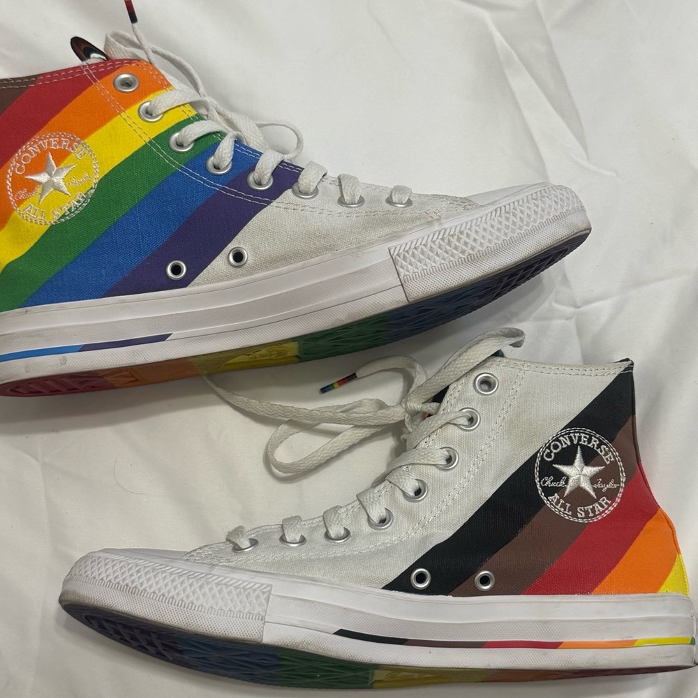 Converse Chuck Taylor Allstar PRIDE High-Top Sneakers Mens sz 7 Women’s sz 9